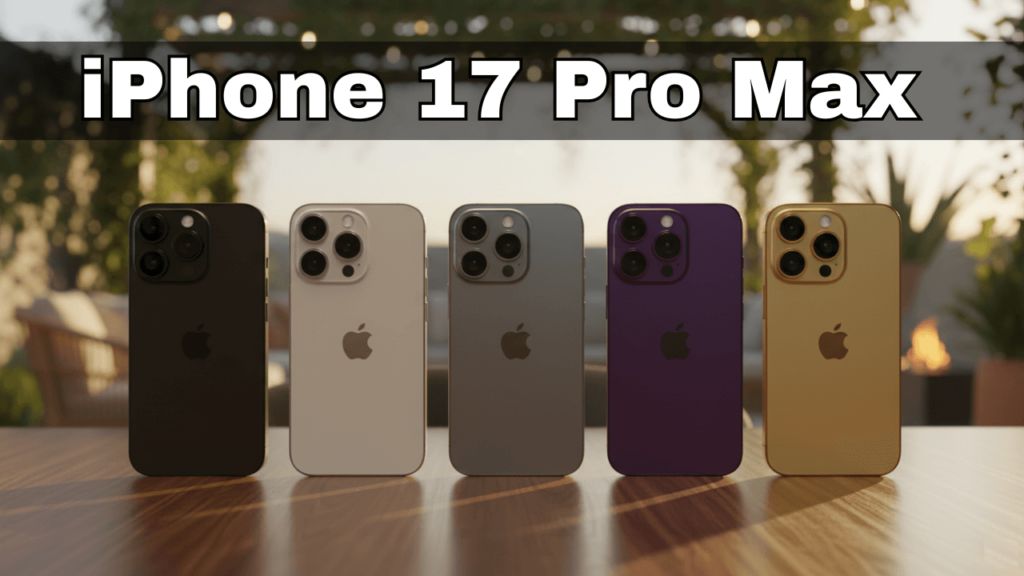 iPhone 17 Pro Max Leak